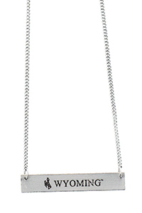 LXG® Contemporary Metal Wyoming Bar Necklace