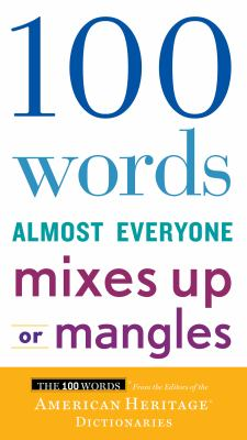 100 Words Almost Everyone Mixes Up Or Mangles (SKU 138486511491)