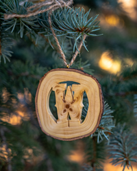 Scraps & Sawdust "W" Ornament