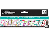 Home Life Planner Sticker Roll