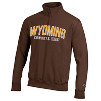 3G. Champion® Wyoming Cowboys 1886 1/4 Zip