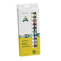 Paint Acrylic Set Of 12