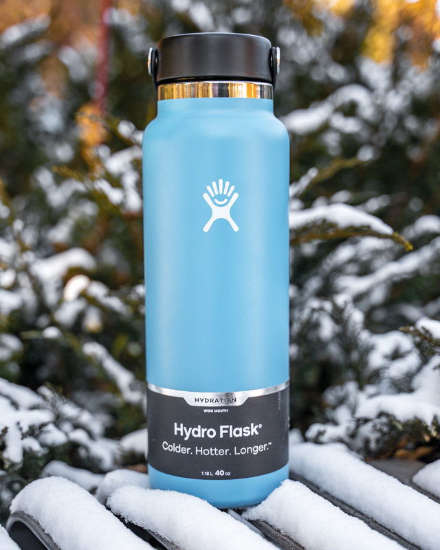 Hydro Flask 40 oz Wide Mouth Bottle Black