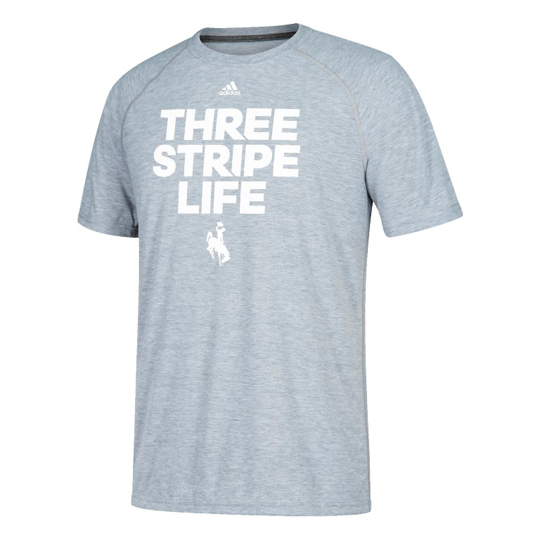 three stripe life t shirt