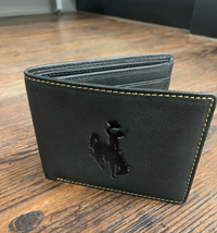 Jardine® Billfold Bucking Horse Wallet with Contrast Stitching