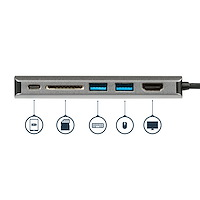 STARTECH USB-C MULTIPORT ADAPTER 60W PD