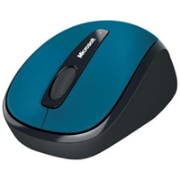 Microsoft Wireless Mobile Mouse 3500- Blue