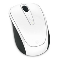 Microsoft Wireless Mobile Mouse 3500- White