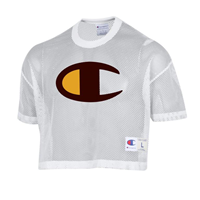 Champion® Branded Oversized C Shimmel Jersey Crop