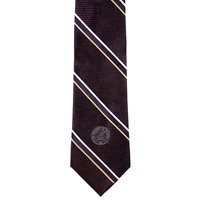 Wyoming Seal Striped Tie