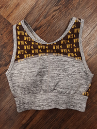 Zoozatz® Wyo Mesh Top Sports Bra* WAS $29.99 NOW $17*