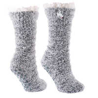 TCK® Snow Christie Bucking Horse Fuzzy Slipper Socks