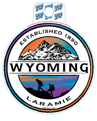 Blue 84® Mountain Hikers Sticker