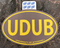 Blue 84® UDUB Sticker