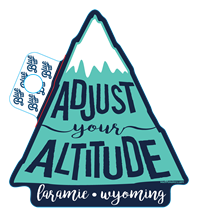 Blue 84® Adjust Your Altitude Sticker
