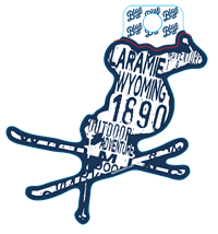 Blue 84® Laramie Skiier Sticker