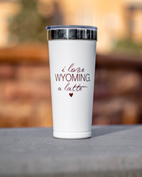 2G. Neil® I Love Wyoming a Latte Tumbler
