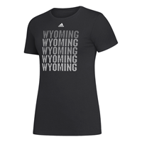 Adidas® Ladies Cotton Wyoming Repeat Tee