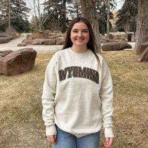 Chicka-D® Women's Cloud Fleece Wyoming Arch Crew