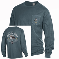 Gear for Sports® Garment Wash Pocket Wyoming Bowl Game 2019 Long Sleeve Tee