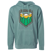 Uscape® University of Wyoming Geometric Landscape Hoodie