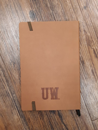 Faux Leather Bucking Horse Journal -  2