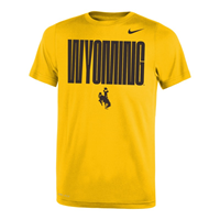 Nike® Youth Wyoming Bucking Horse Performance Tee