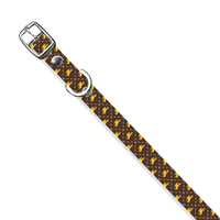 Waterproof Argyle Bucking Horse Pet Collar