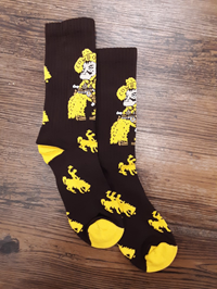 TCK® Pistol Pete and Bucking Horse Repeat Socks