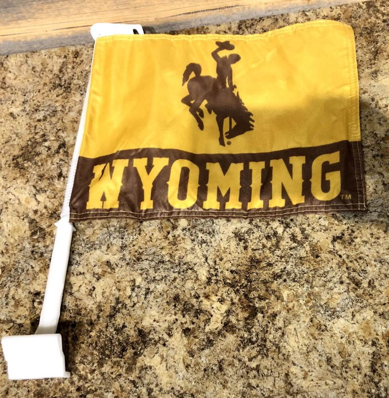 Wyoming Car Flag (SKU 140678911319)