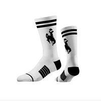 Strideline® Retro Crew Bucking Horse Sock