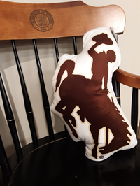 Bucking Horse Pillow