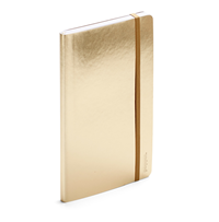 Notebook Soft Cover Gold Med