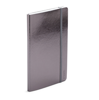 Notebook Soft Cover Gunmetal Med