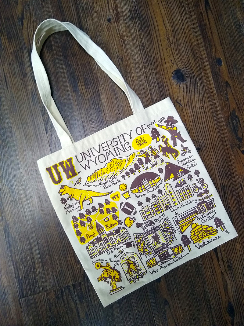 Julia Gash UW Collage Tote Bag (SKU 140794981183)