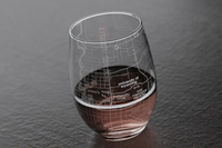 Well Told Design® Laramie College Town Stemless Wine Glass
