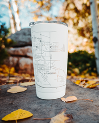 Well Told Design® Laramie College Town Tumbler
