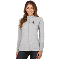 Antigua Ribbed® Bucking Horse Full Zip