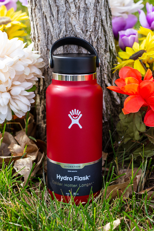 Hydro Flask Discontinued 32oz Wide Mouth Bottle Orange Zest