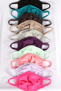 Youth Assorted Colors Cotton Mask