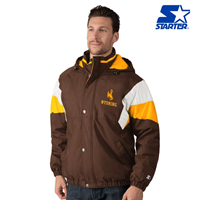 GIII® Stadium Snap Down Hooded Wyoming Jacket