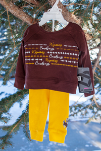 Colosseum® Girls Infant/Toddler Wyoming Cowboy 2 Piece Set