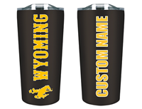 Personalized Stainless Soft Touch Wyoming Tumbler