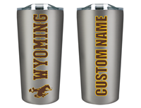 Personalized Stainless Soft Touch Wyoming Tumbler