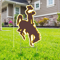 CDI® Lawn Sign Bucking Horse Logo