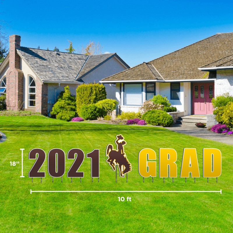 CDI® Lawn Sign 2021 Grad Individual Letters (SKU 141207491328)