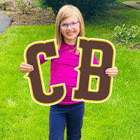 CDI® Lawn Sign Cowboys Individual Letters (141207561561) CDI® Lawn Sign Cowboys Individual Letters