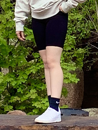 Ladies Biker Shorts with Pockets (Non-Logoed)
