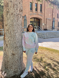 USCAPE University of Wyoming Pastel Fleece Tie Dye Jogger