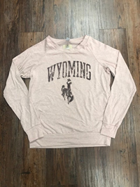 Alternative Apparel® Ladies Wyoming Bucking Horse Long Sleeve